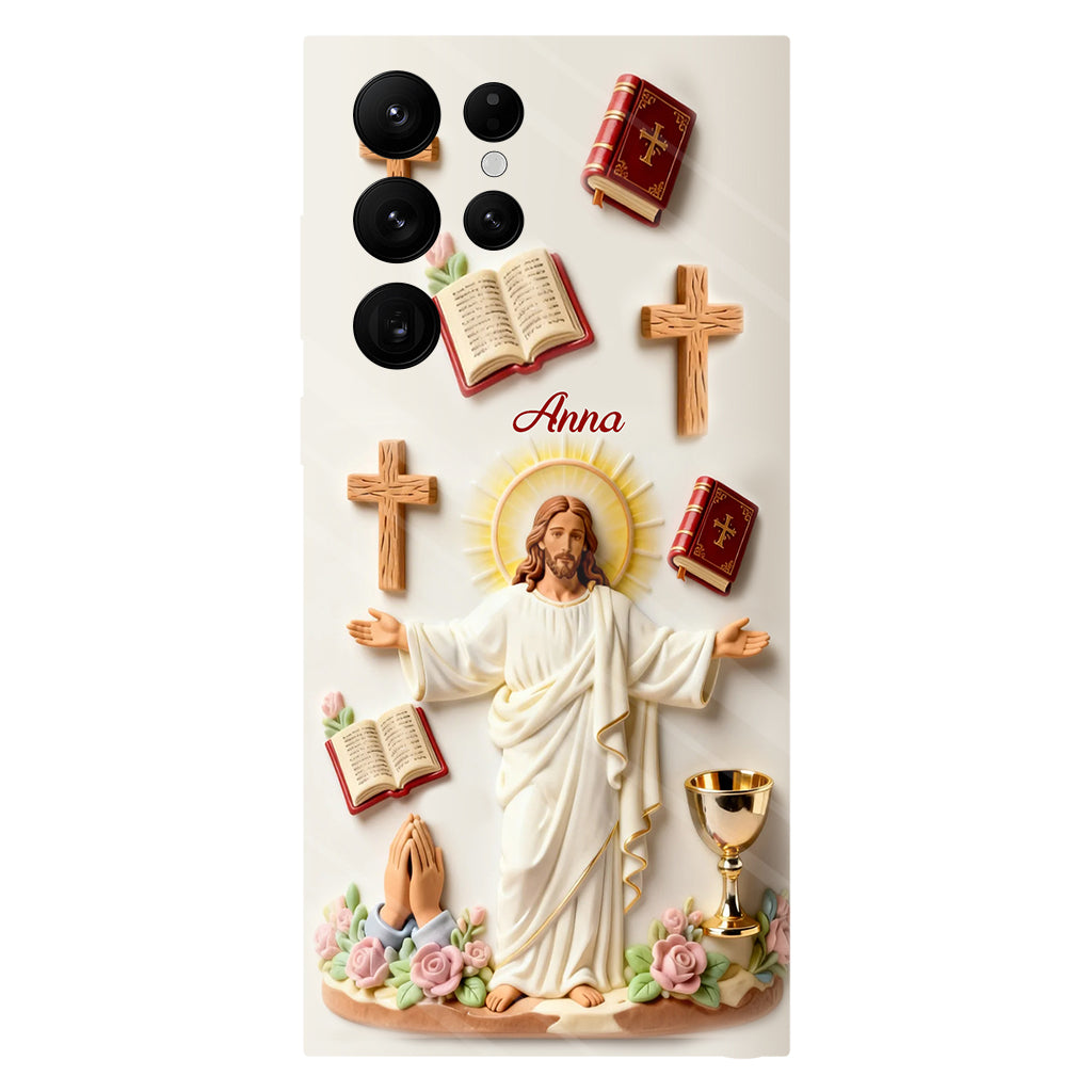 Faith Over Fear - Personalized Christian Full Print Phone Case