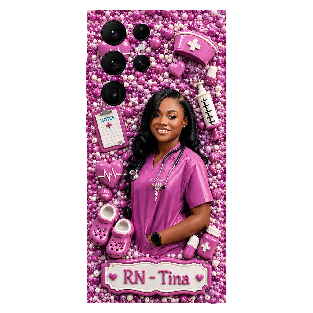 Love Being A Nurse - Personalized Nurse Full Print Phone Case