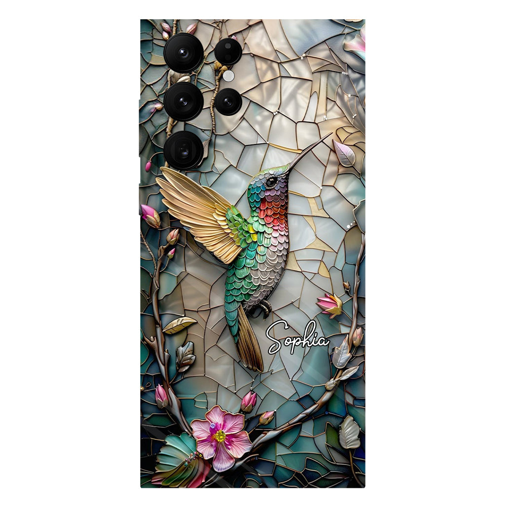 Artistic Hummingbird - Personalized Gardening Full Print Phone Case