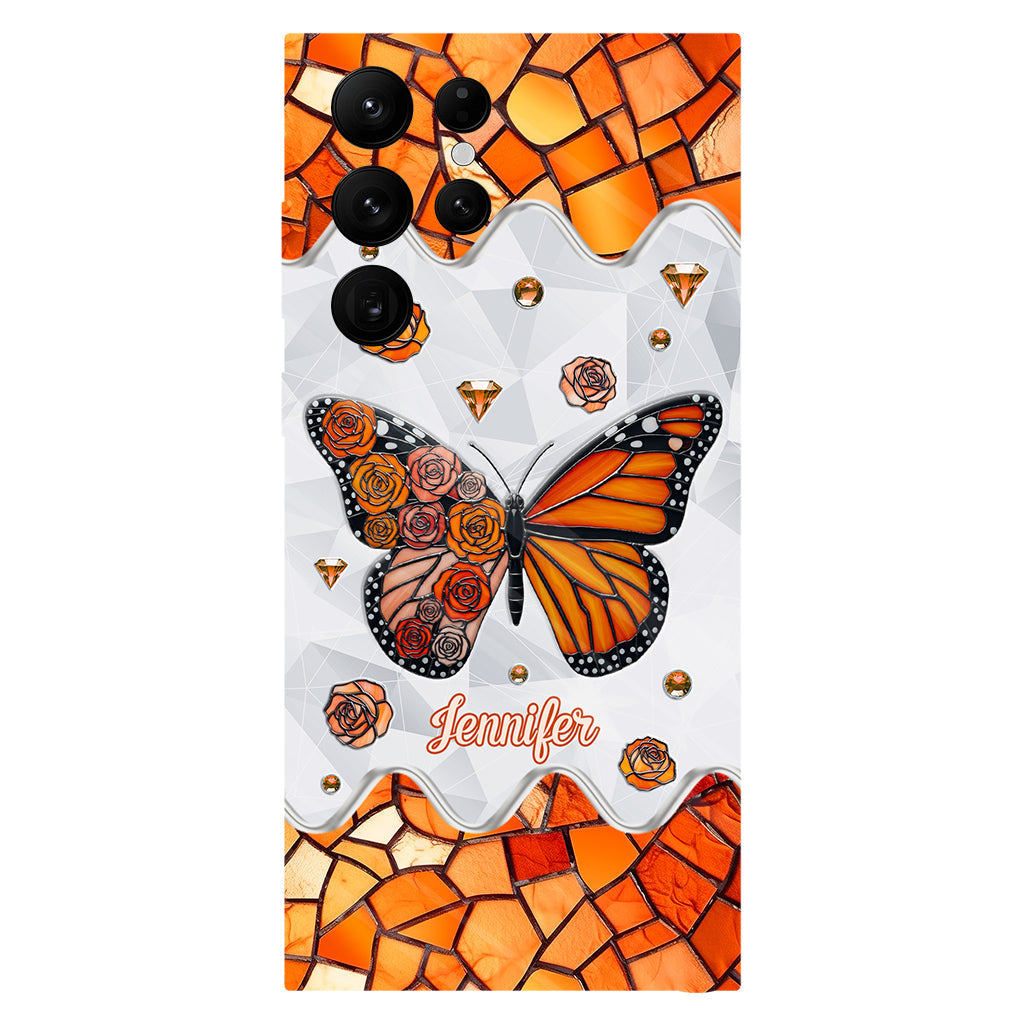 Wunderschöner Schmetterling – Personalisierte Handyhülle mit Schmetterlingsmotiv