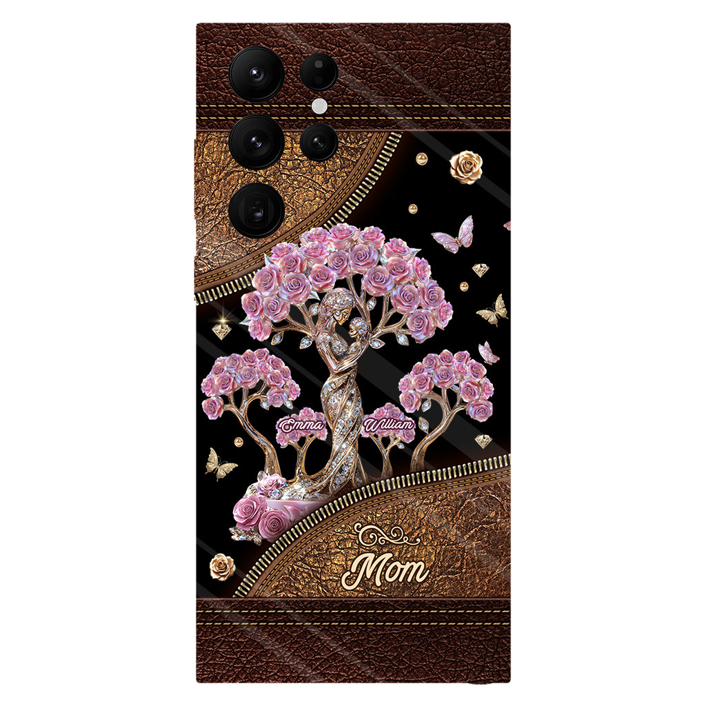 Die Liebe zwischen Mutter und ihren Kindern – Personalisierte Handyhülle mit Muttermotiv