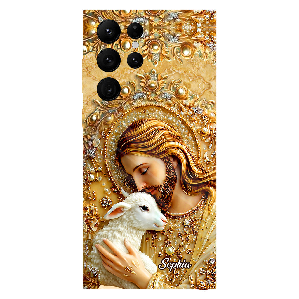 Ein Kind Gottes – Personalisierte Handyhülle mit christlichem Vollbilddruck