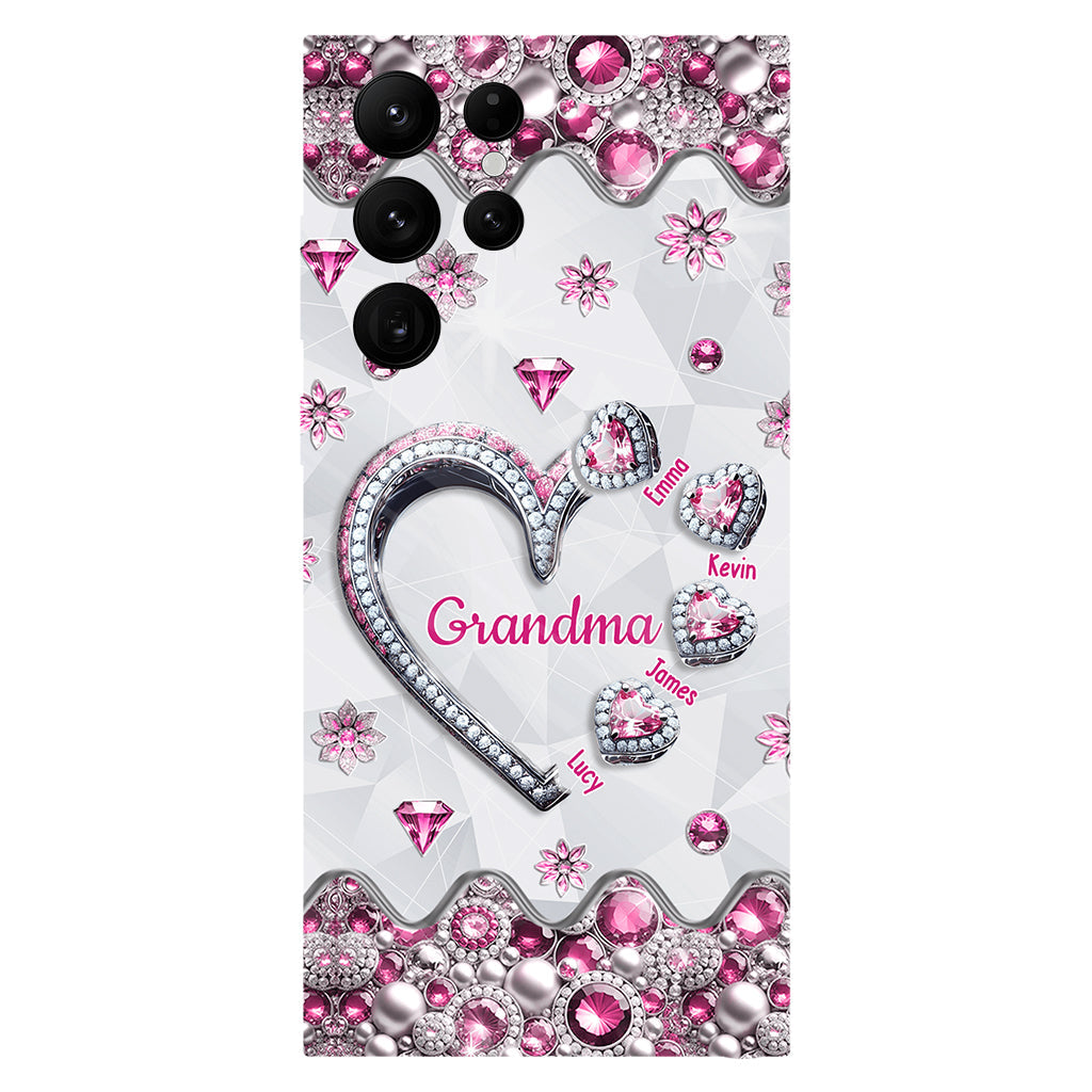 Geschenkidee für Oma, Mama usw. – Personalisierte Handyhülle mit Oma-Motiv
