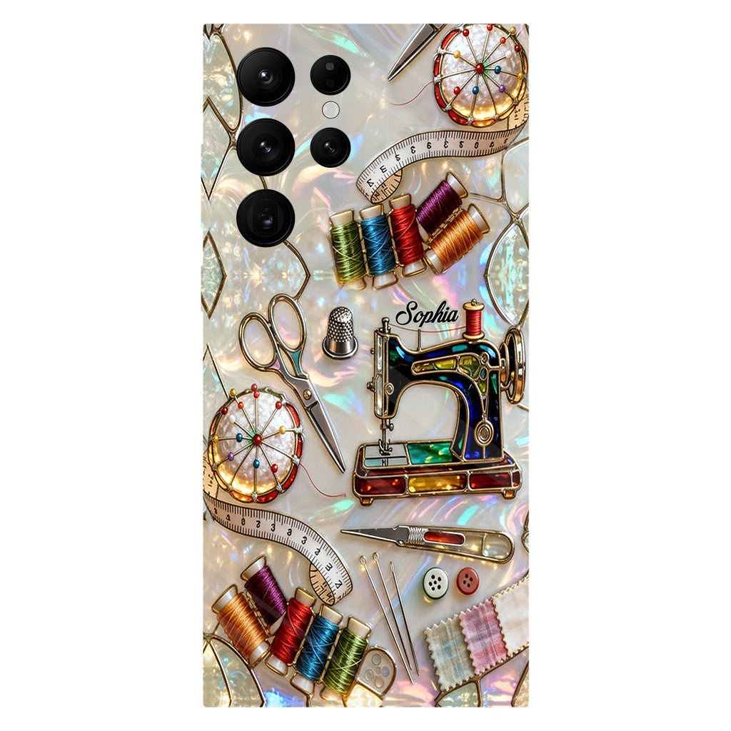 Love Sewing - Personalized Sewing Full Print Phone Case