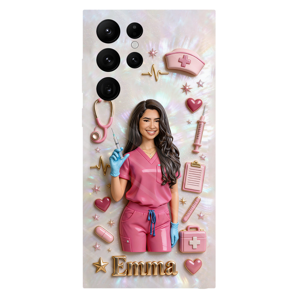 Medical Nurse - Personalized Nurse Full Print Phone Case