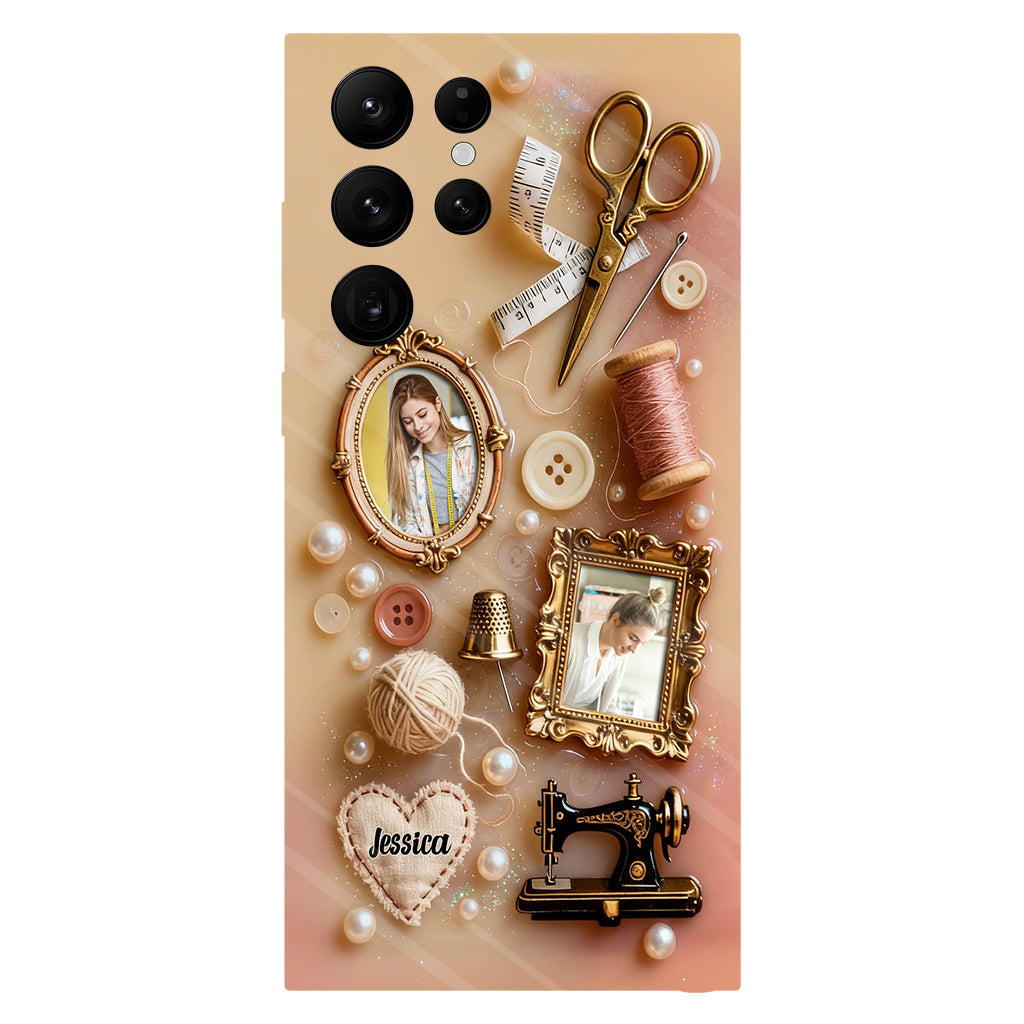 Love Sewing - Personalized Sewing Full Print Phone Case