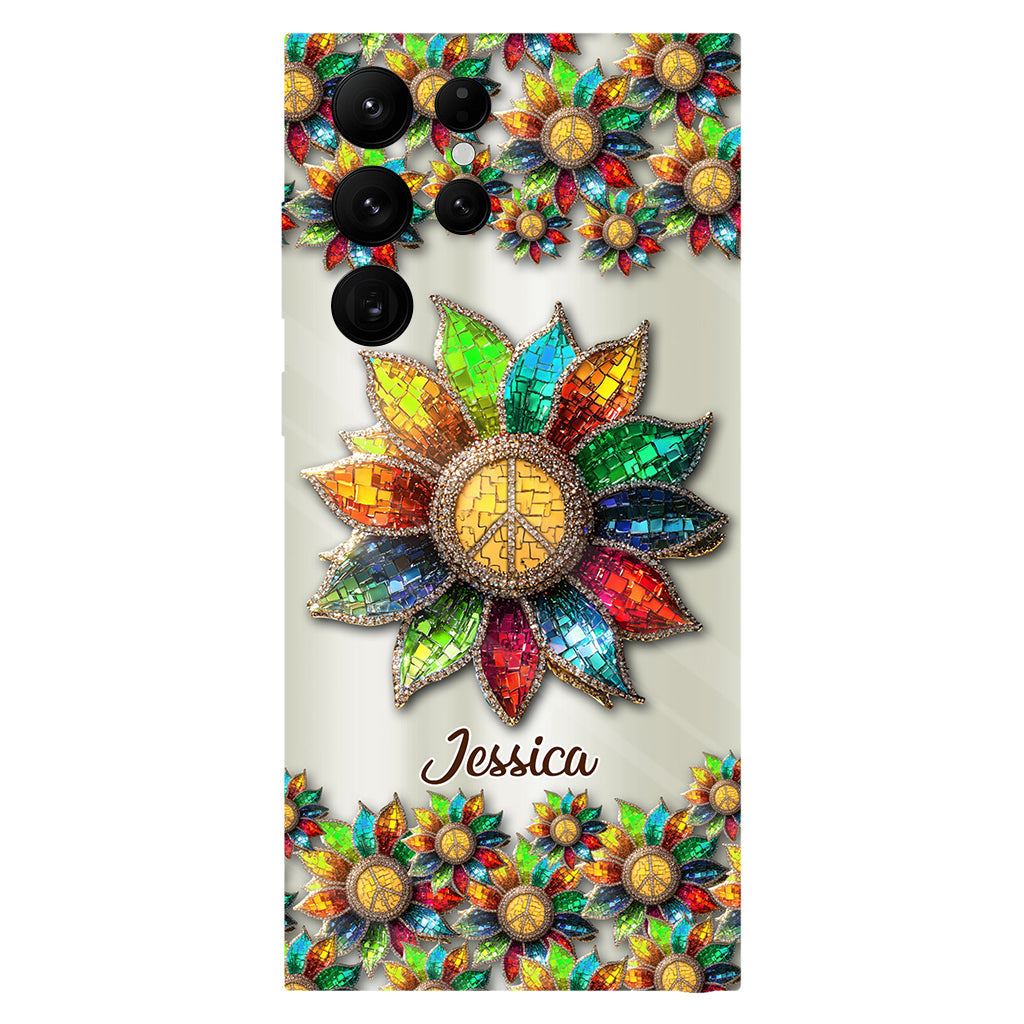 Hippie Soul – Personalisierte Handyhülle mit Hippie-Vollbilddruck