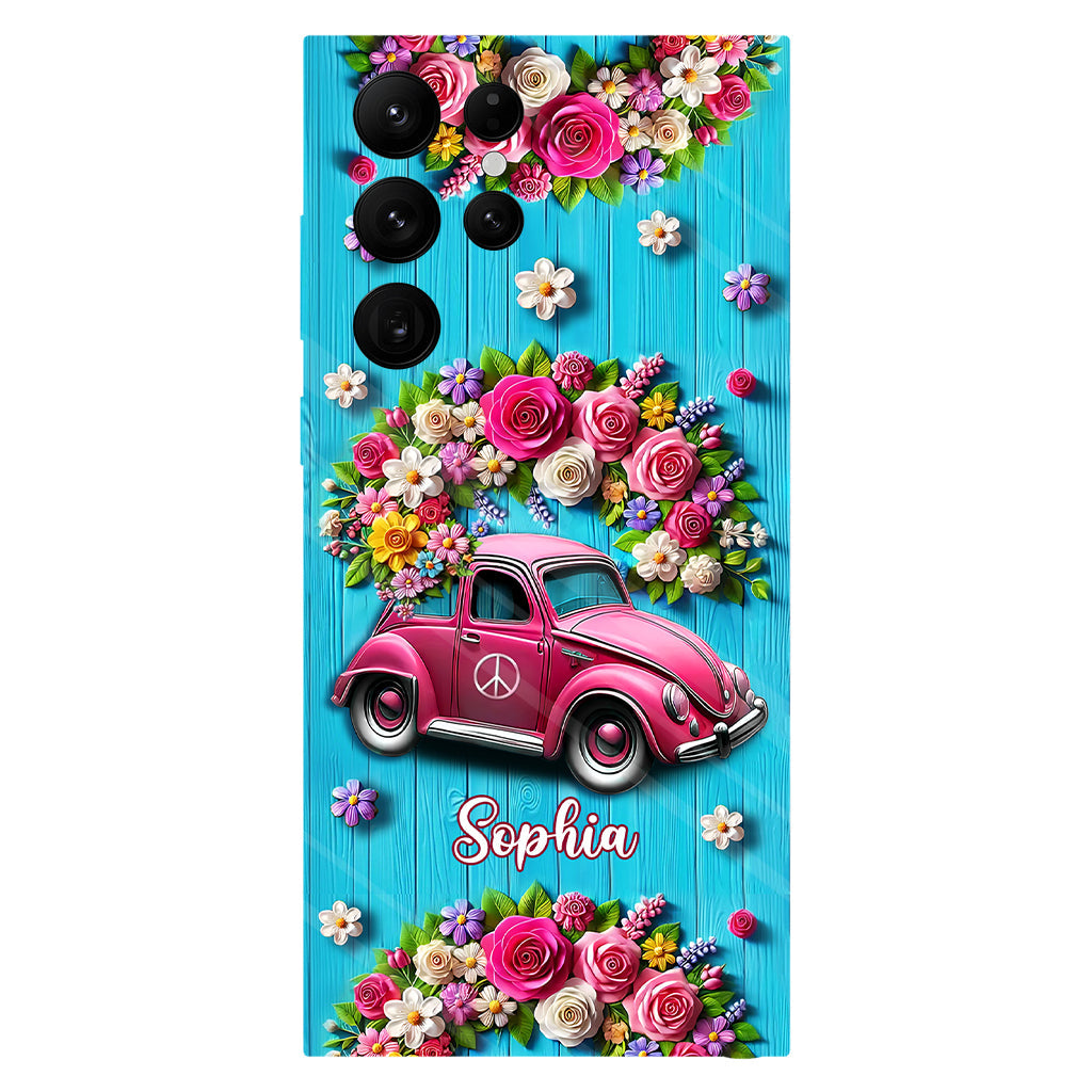 Hippie Soul – Personalisierte Handyhülle mit Hippie-Vollbilddruck