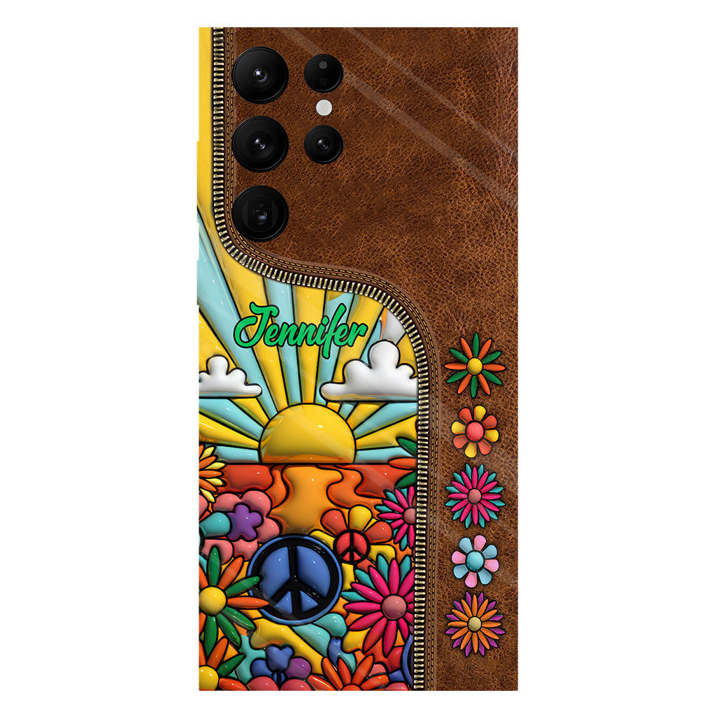 Hippie Soul - Personalized Hippie Full Print Phone Case