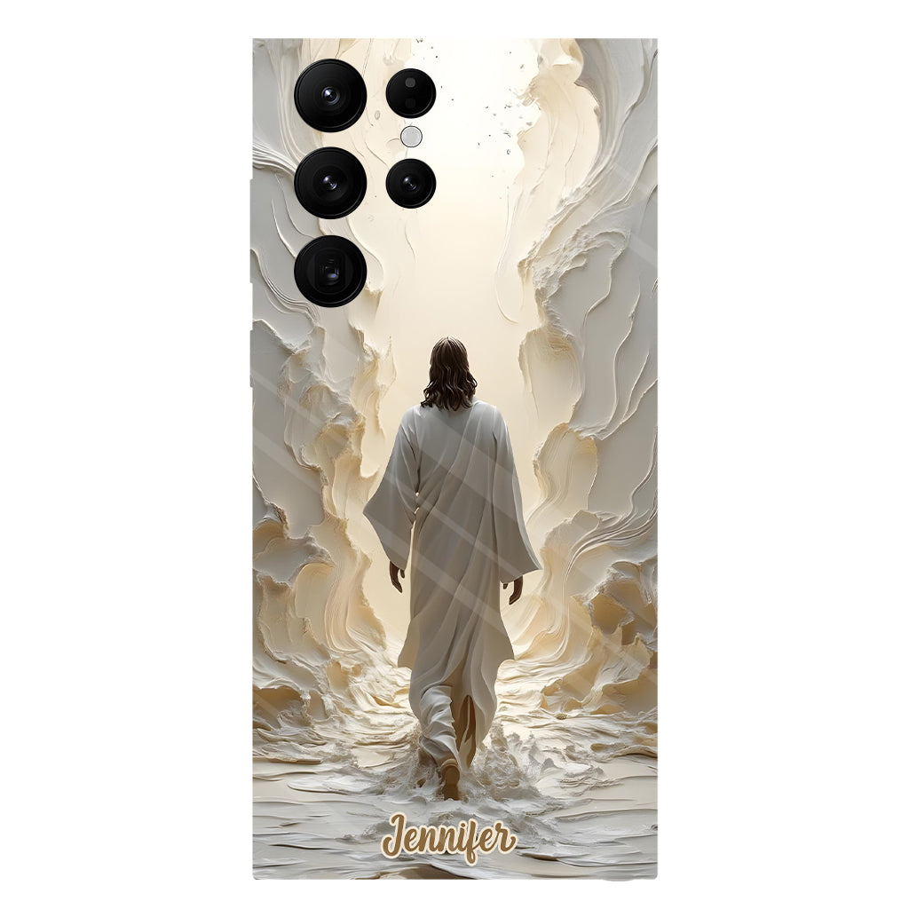 Walk With God - Personalized Christian Full Print Phone Case