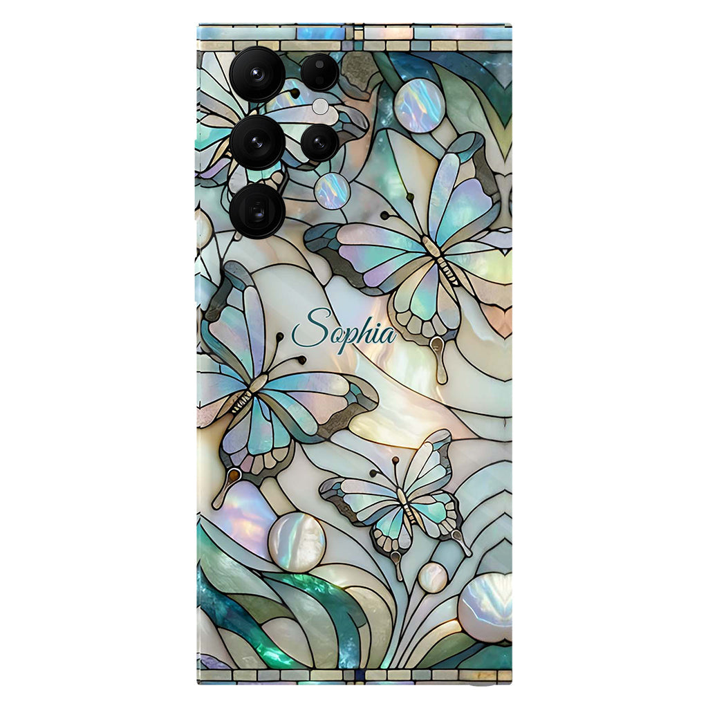 Love Butterflies - Personalized Butterfly Full Print Phone Case