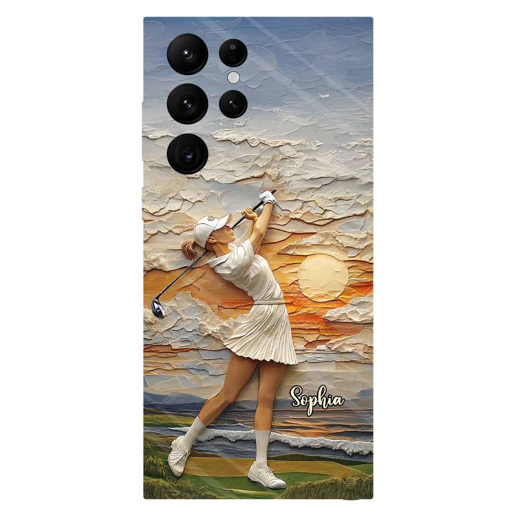 Golf Is My Life - Personalized Golf Full Print Phone Case
