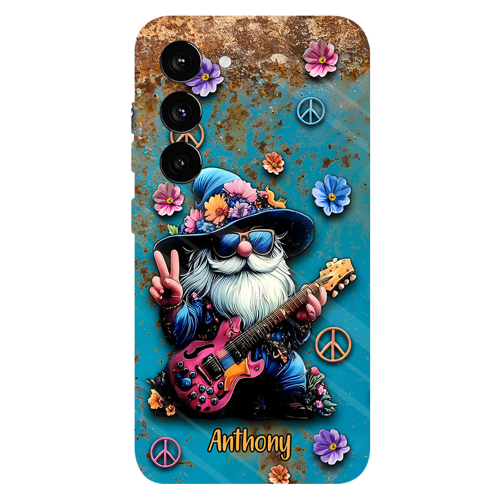 Hippie Gnome - Personalized Hippie Full Print Phone Case