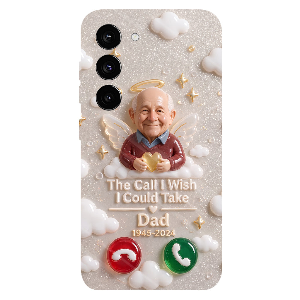 The Call I Wish I Could Take - Personalized Memorial Clear Phone Case