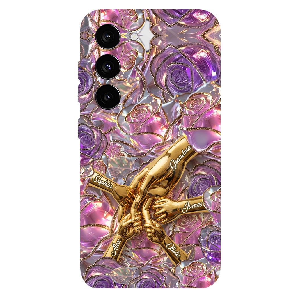 Holding Hands - Personalized Mother Full Print Phone Case