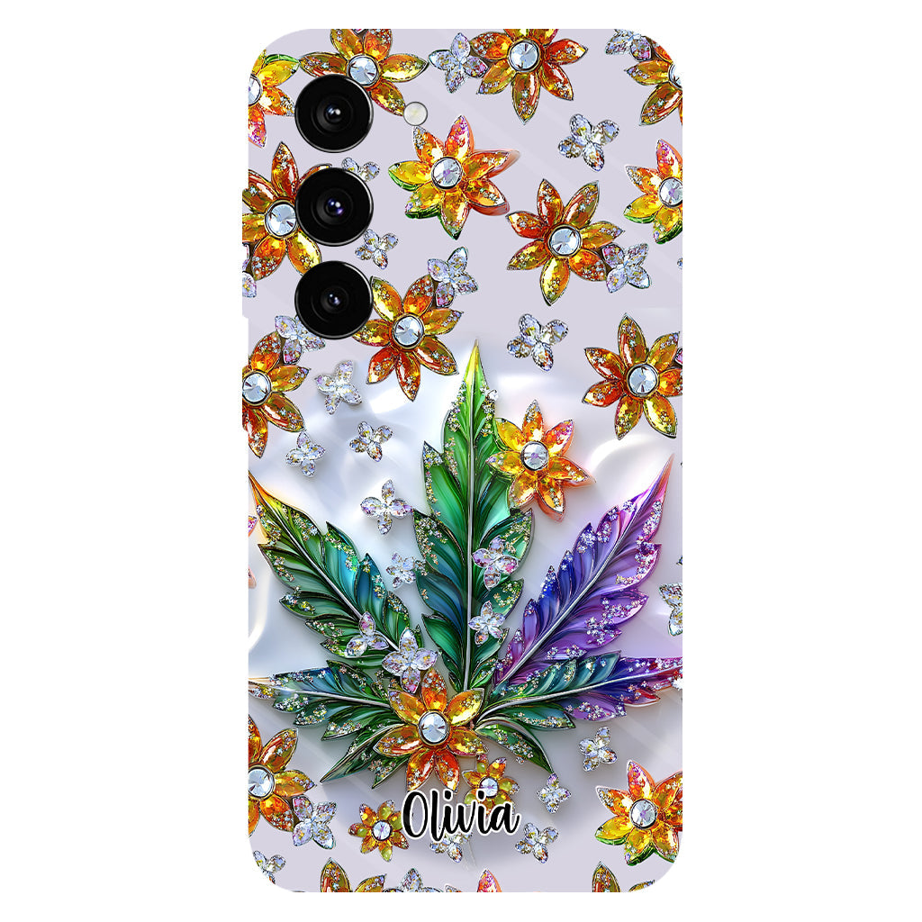 Beautiful Leaf - Personalized Weed Full Print Phone Case