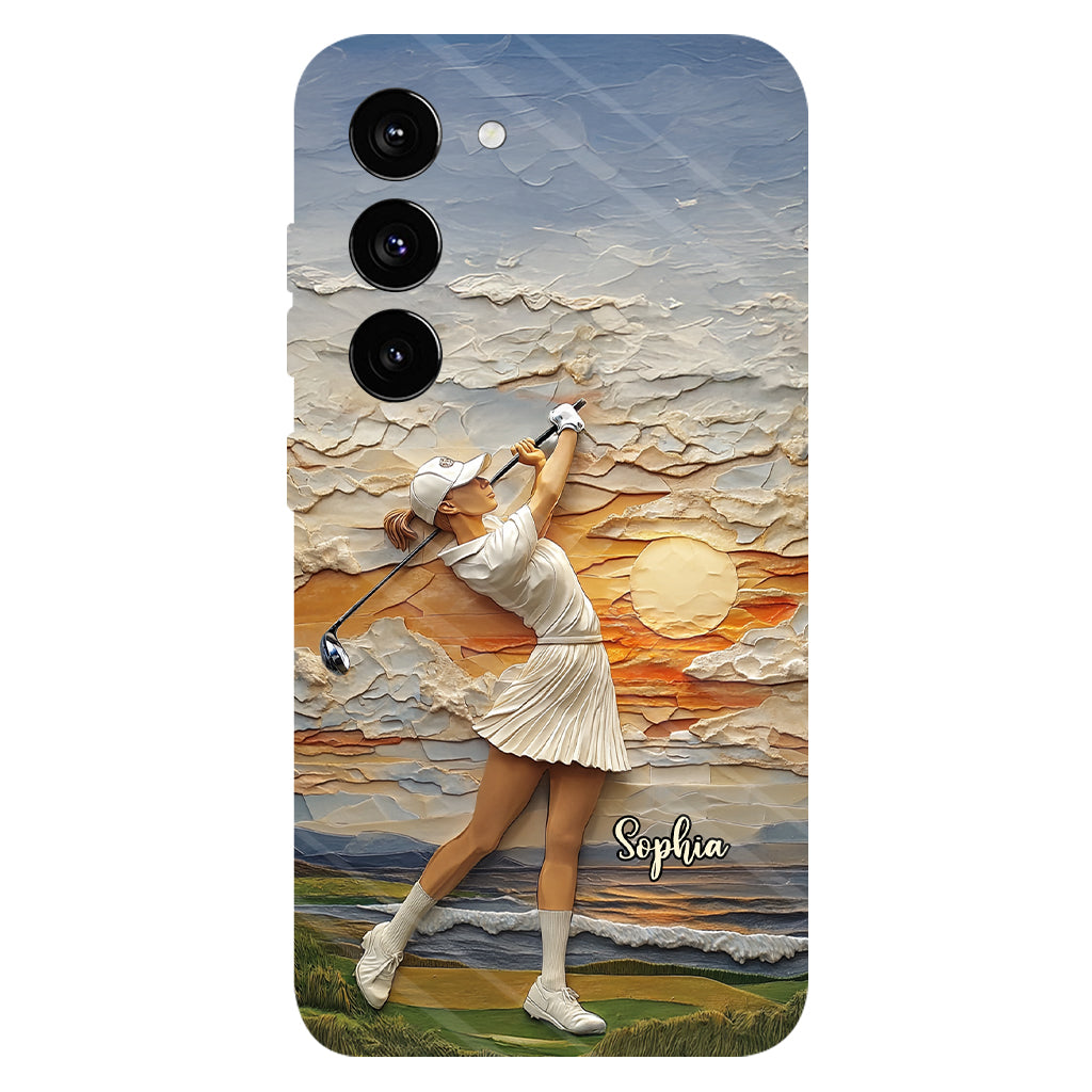 Golf Is My Life - Personalized Golf Full Print Phone Case