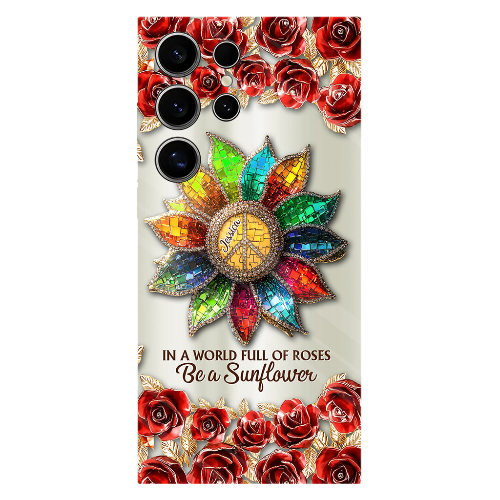 Hippie Soul – Personalisierte Handyhülle mit Hippie-Vollbilddruck