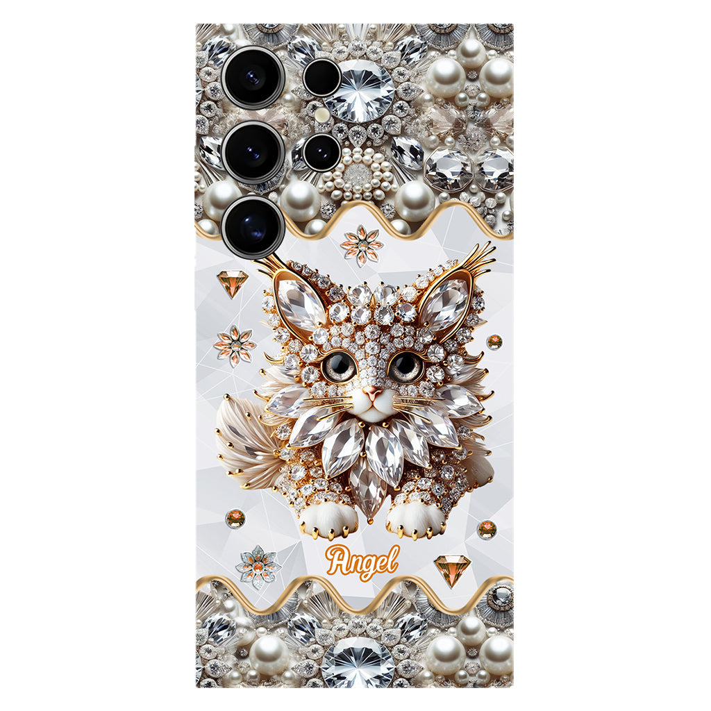 Liebe zur Perserkatze – Personalisierte Handyhülle mit Katzenmotiv