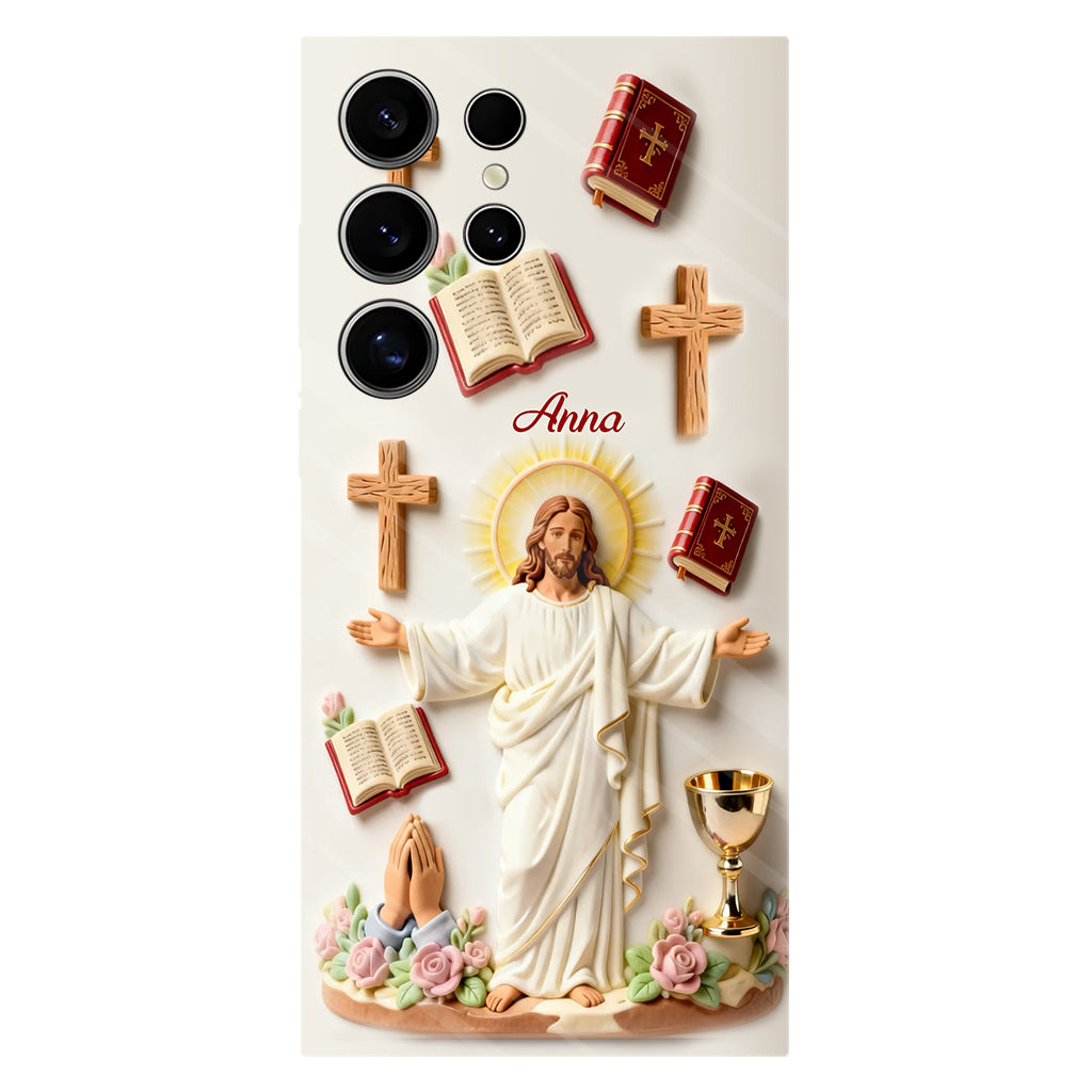 Faith Over Fear - Personalized Christian Full Print Phone Case