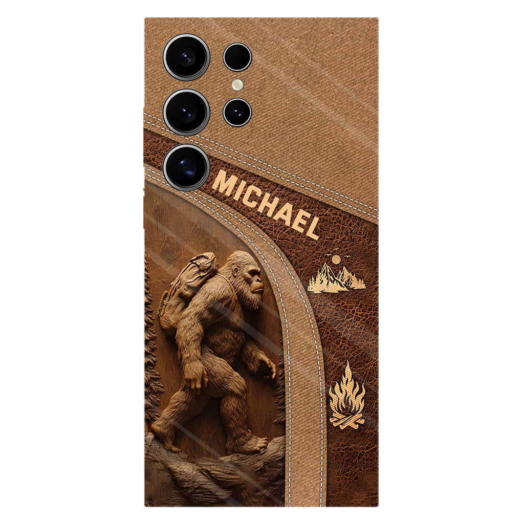Sasquatch - Personalized Hiking Full Print Phone Case