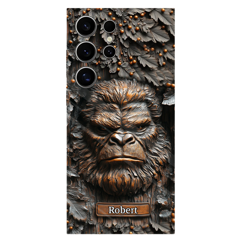 Sasquatch - Personalized Camping Full Print Phone Case