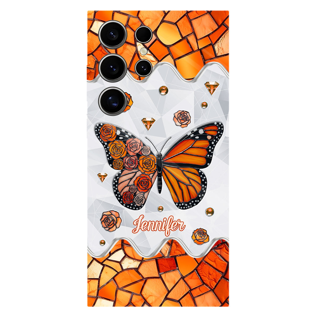 Wunderschöner Schmetterling – Personalisierte Handyhülle mit Schmetterlingsmotiv