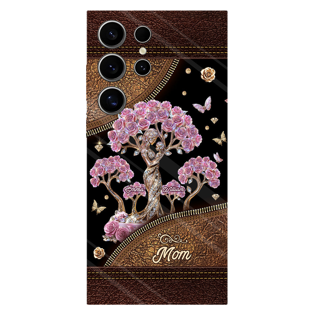 Die Liebe zwischen Mutter und ihren Kindern – Personalisierte Handyhülle mit Muttermotiv