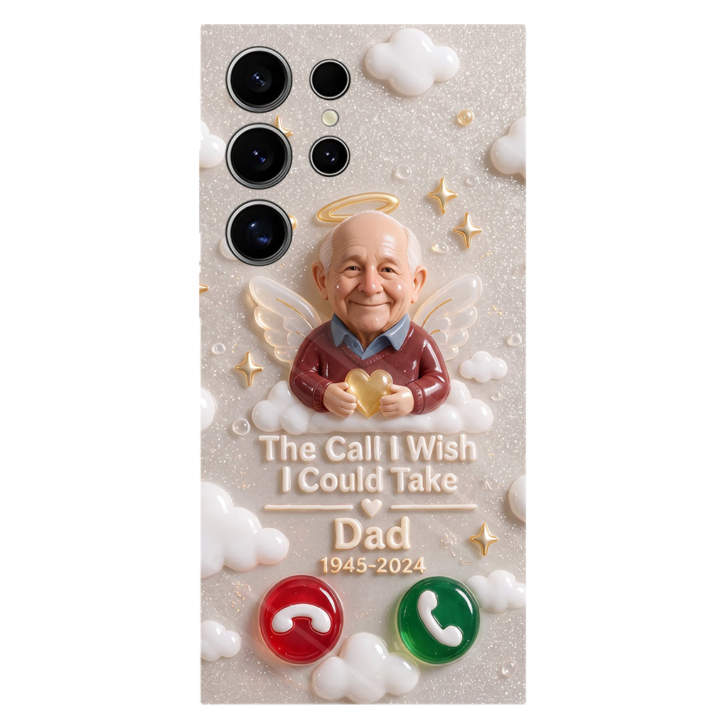The Call I Wish I Could Take - Personalized Memorial Clear Phone Case