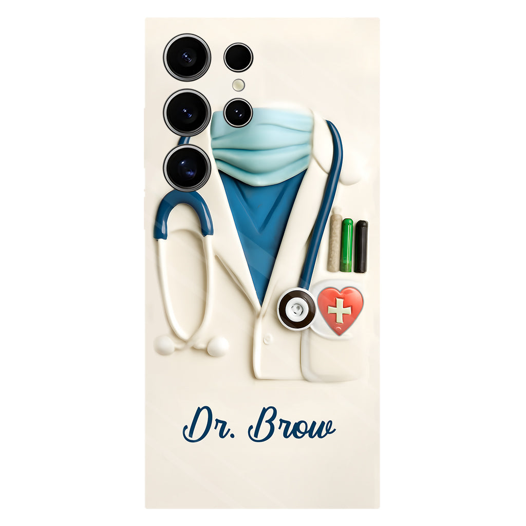 Medical Appreciation Design With Stethoscope - Personalized Full Print Phone Case