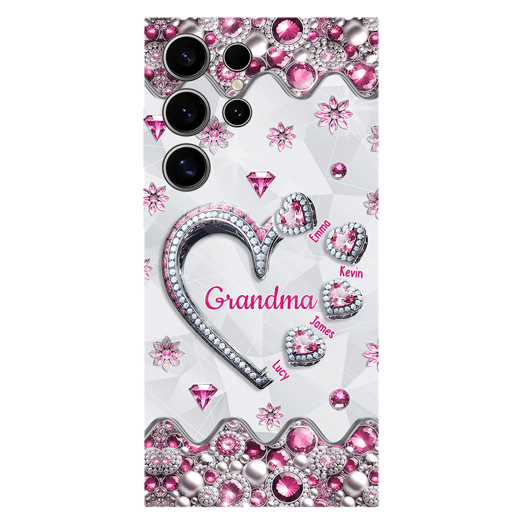 Geschenkidee für Oma, Mama usw. – Personalisierte Handyhülle mit Oma-Motiv