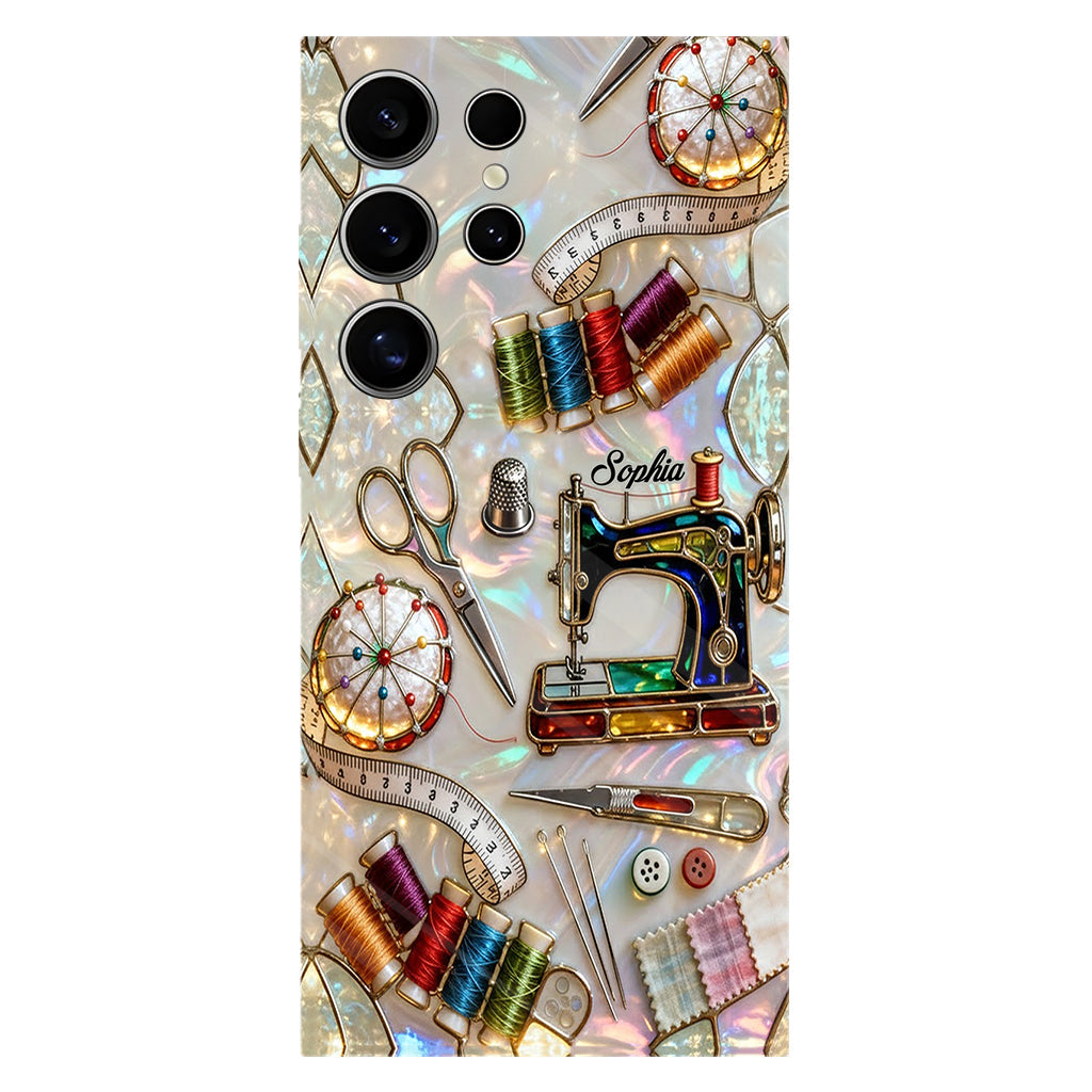 Love Sewing - Personalized Sewing Full Print Phone Case