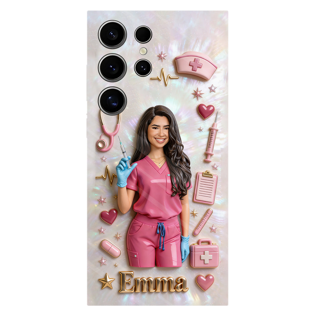 Medical Nurse - Personalized Nurse Full Print Phone Case