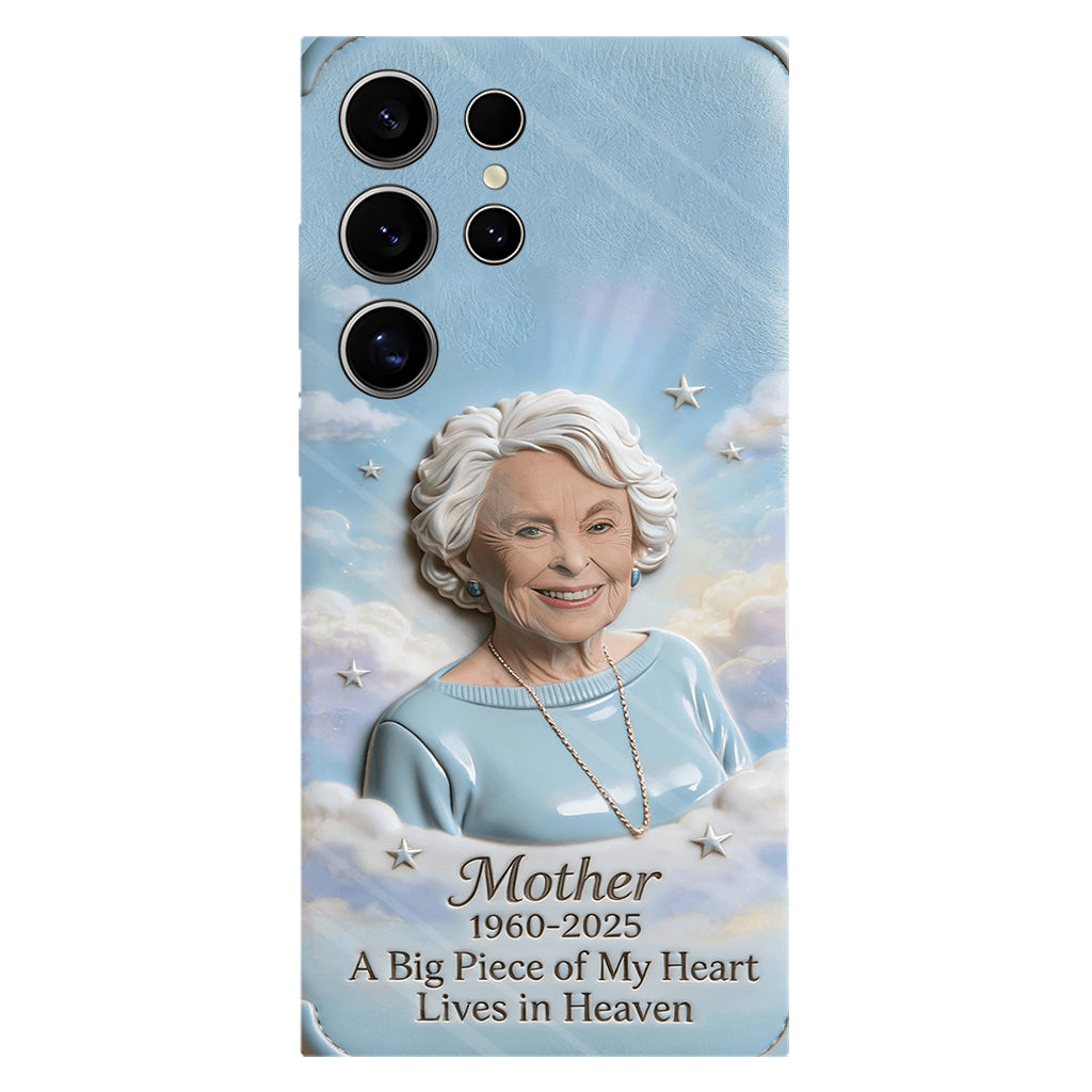 Custom Any Photo - A Big Piece Of My Heart - Personalized Memorial Full Print Phone Case
