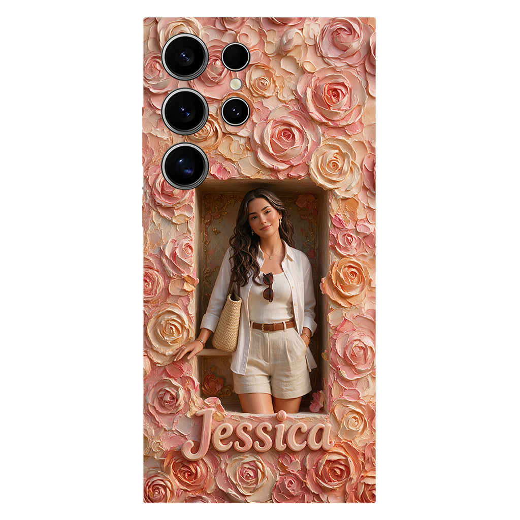 Beautiful Flowers - Personalized Birth Month Flower Full Print Phone Case