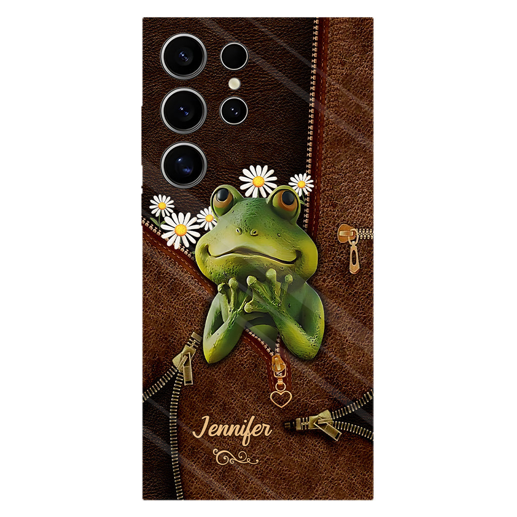 Cute Frogs - Personalized Frog Full Print Phone Case