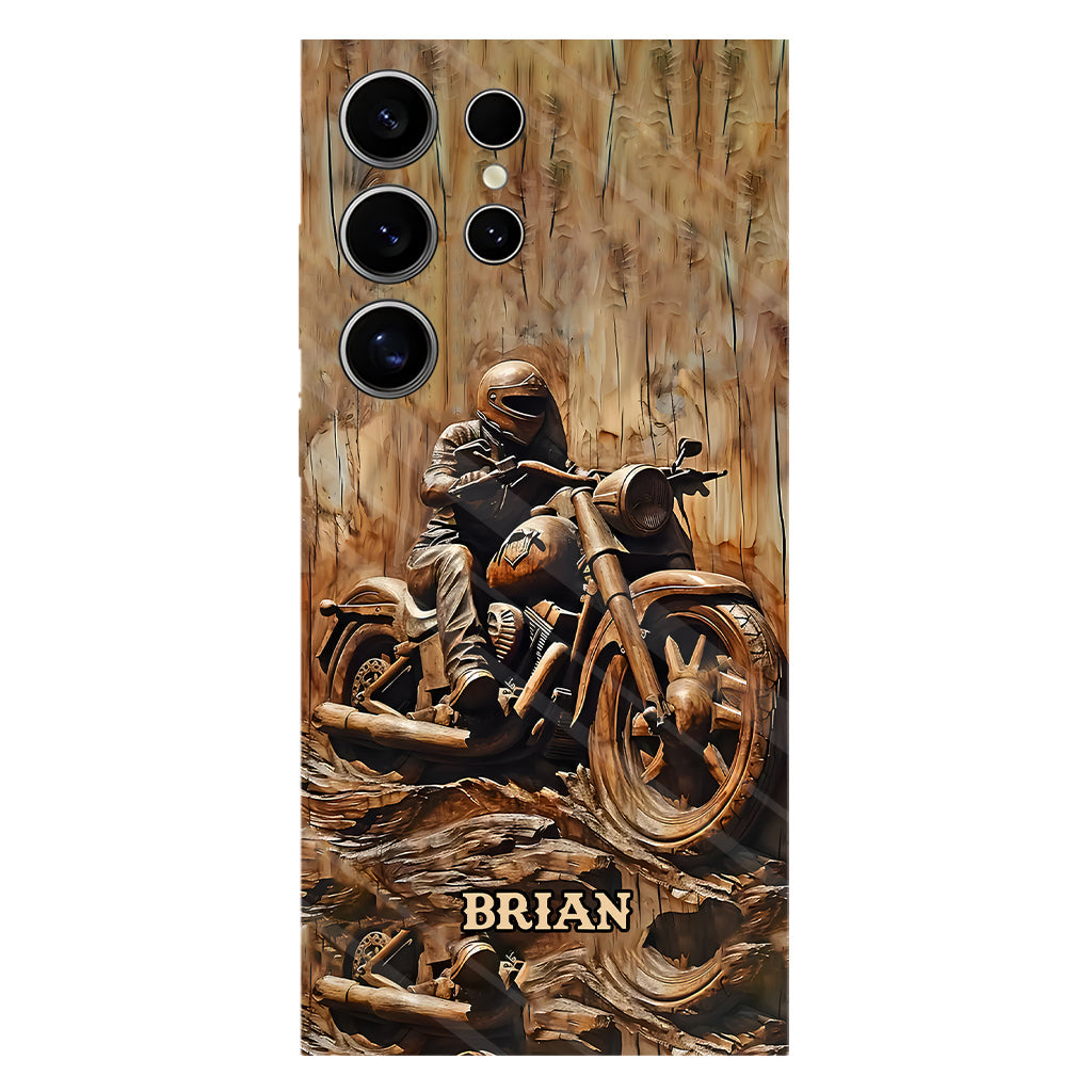 Biker - Personalized Biker Full Print Phone Case