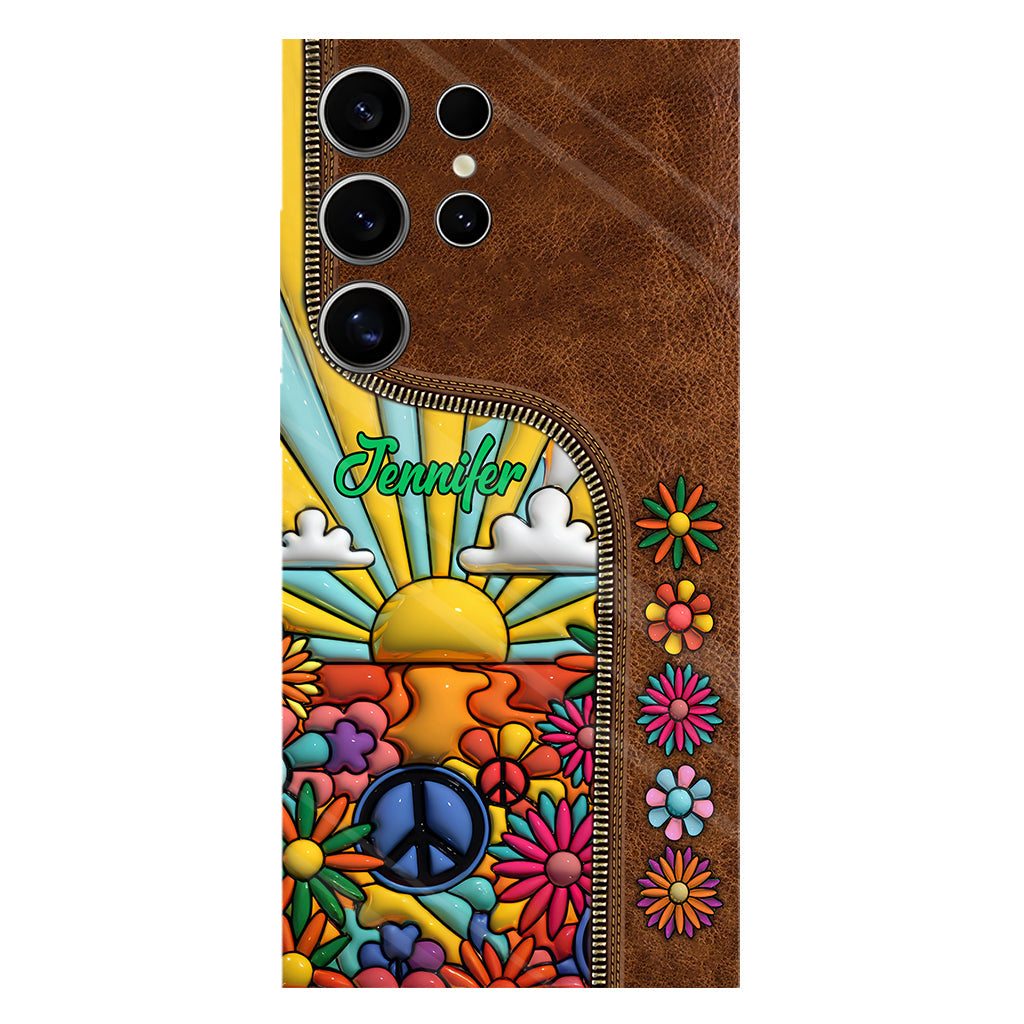Hippie Soul - Personalized Hippie Full Print Phone Case