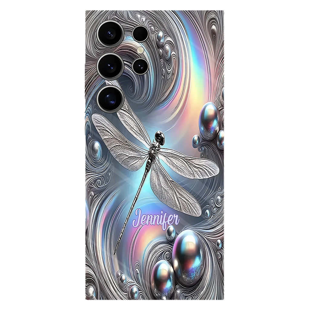 Beautiful Dragonfly - Personalized Dragonfly Full Print Phone Case