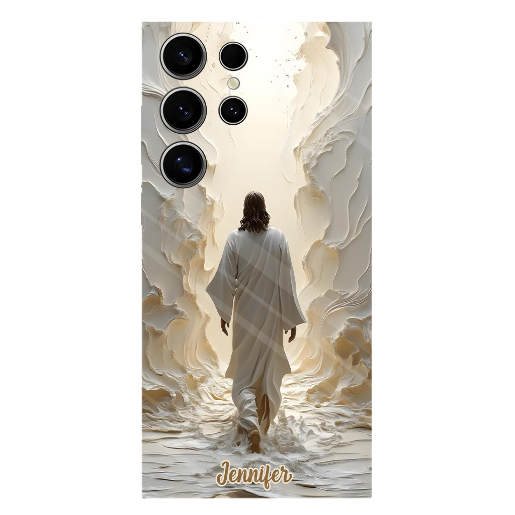 Walk With God - Personalized Christian Full Print Phone Case
