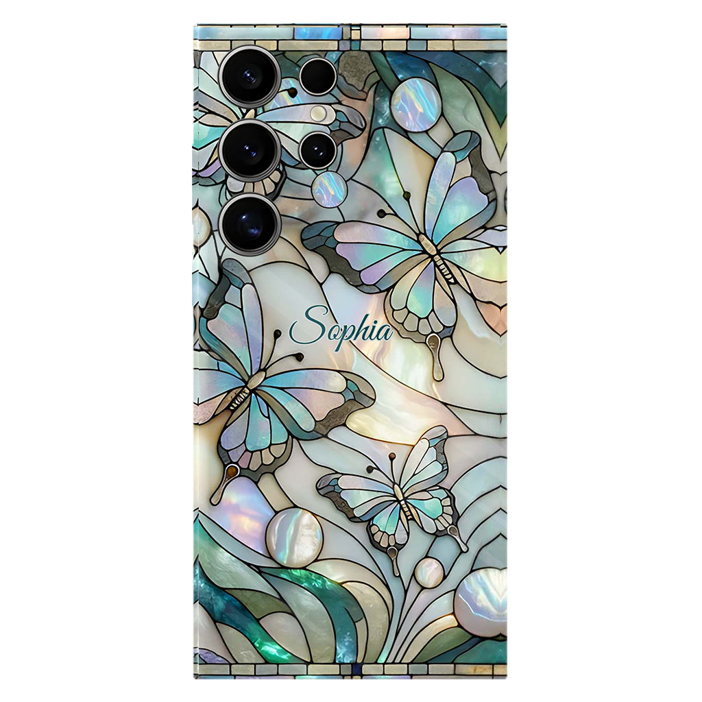Love Butterflies - Personalized Butterfly Full Print Phone Case