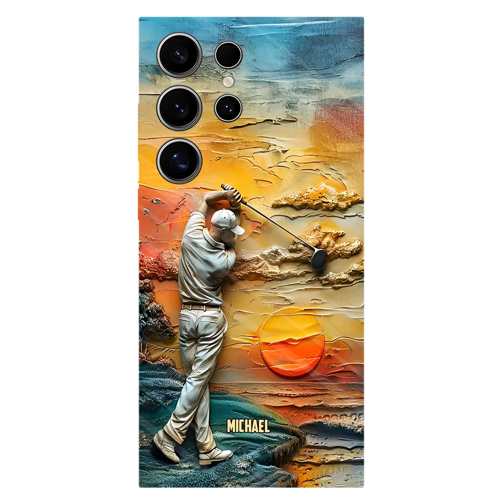 Golf Is My Life - Personalized Golf Full Print Phone Case