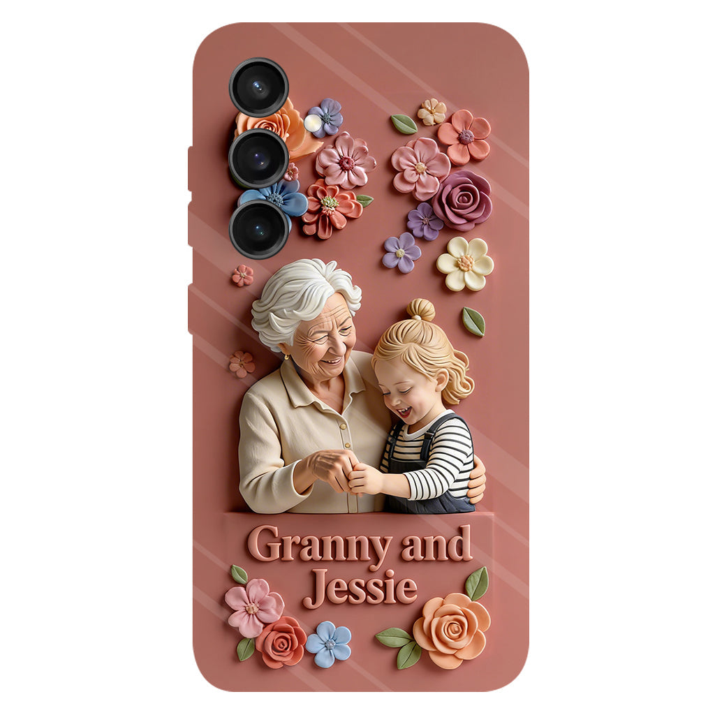 Perfect Gift For Her - Personalized Grandma Full Print Phone Case