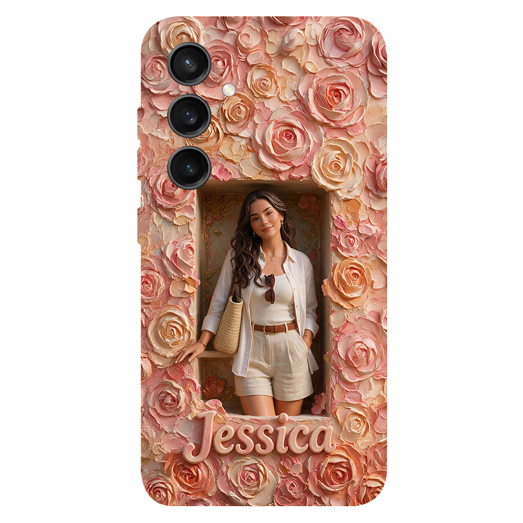 Beautiful Flowers - Personalized Birth Month Flower Full Print Phone Case