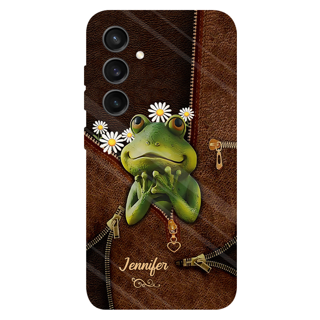 Cute Frogs - Personalized Frog Full Print Phone Case