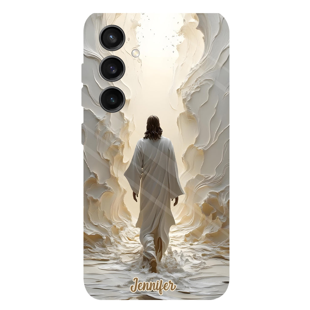 Walk With God - Personalized Christian Full Print Phone Case