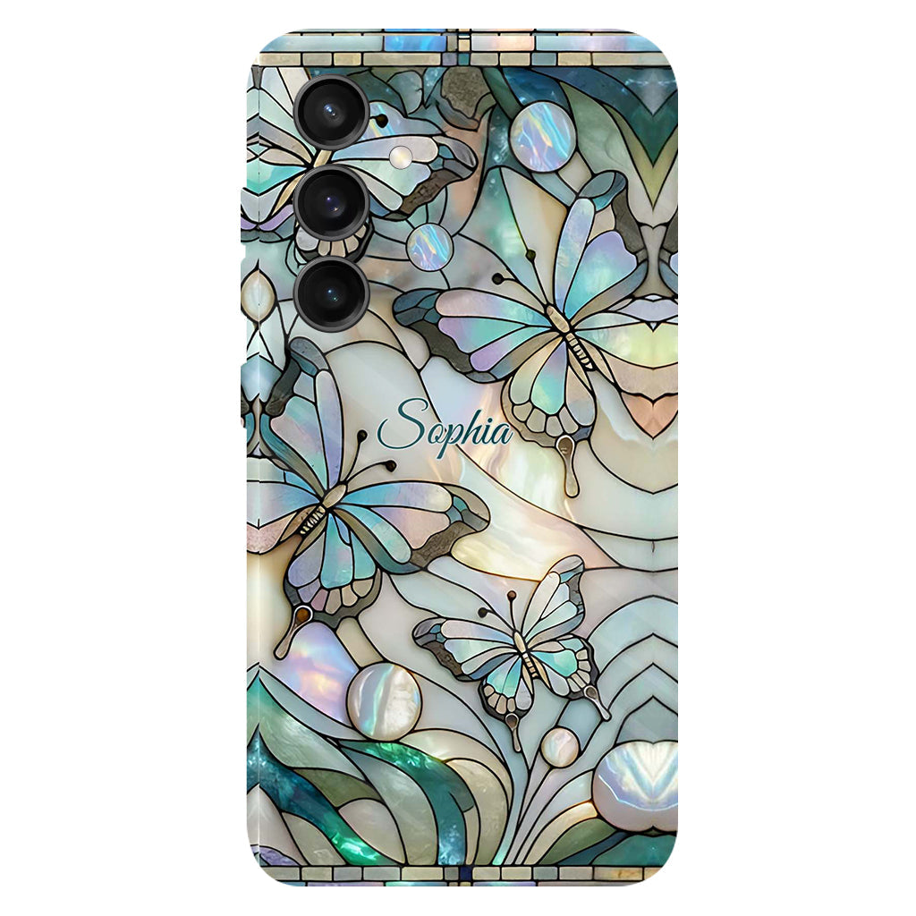 Love Butterflies - Personalized Butterfly Full Print Phone Case