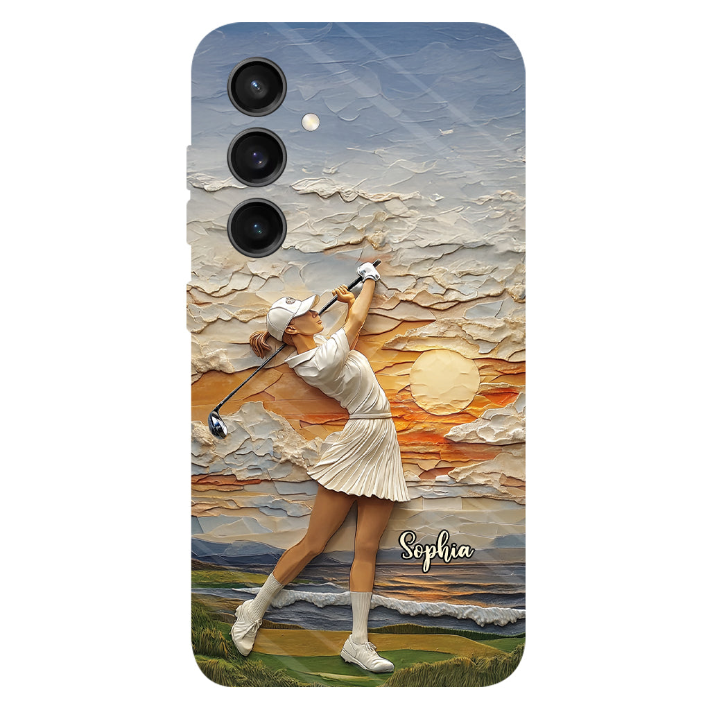Golf Is My Life - Personalized Golf Full Print Phone Case