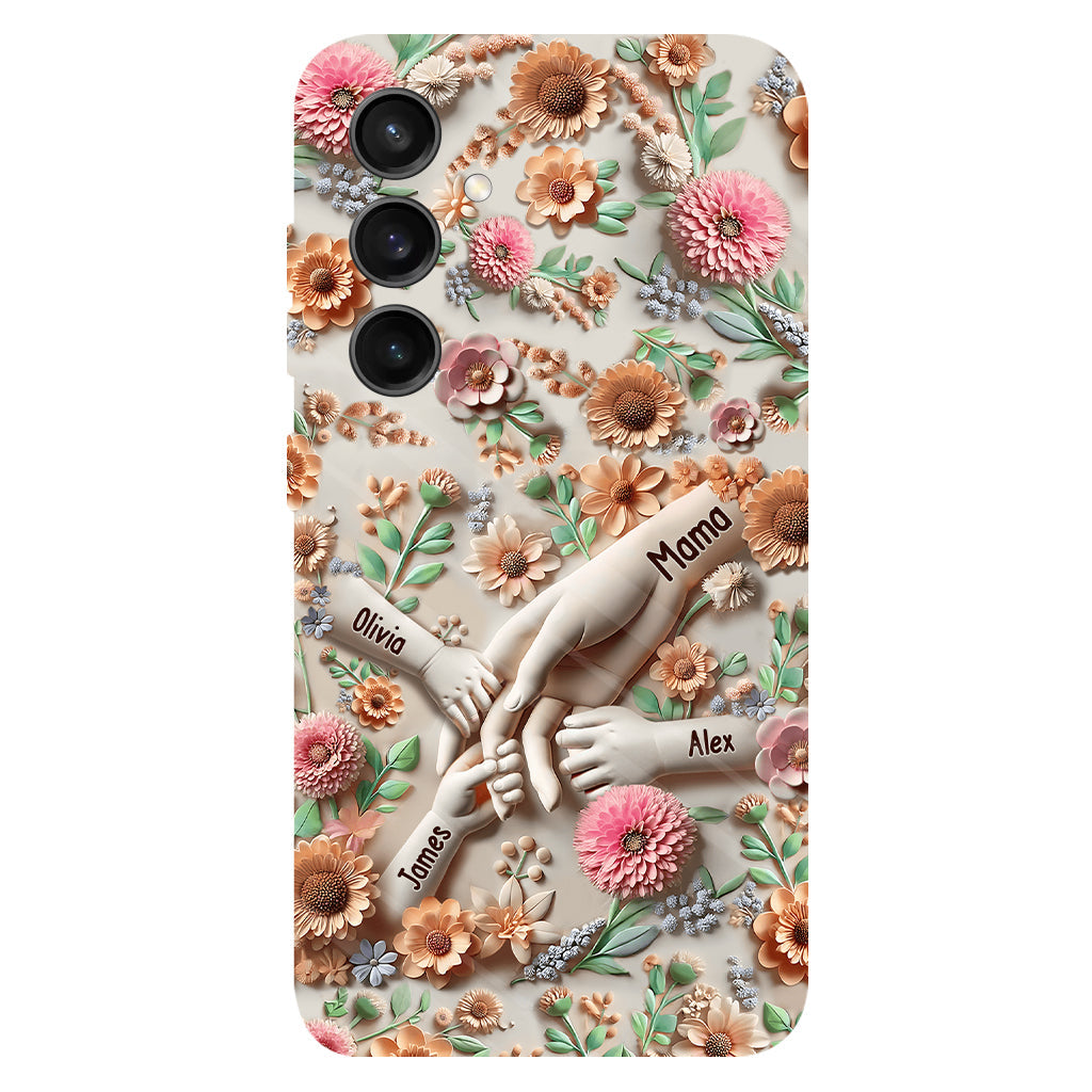 Hold Our Hands - Personalized Mother Full Print Phone Case