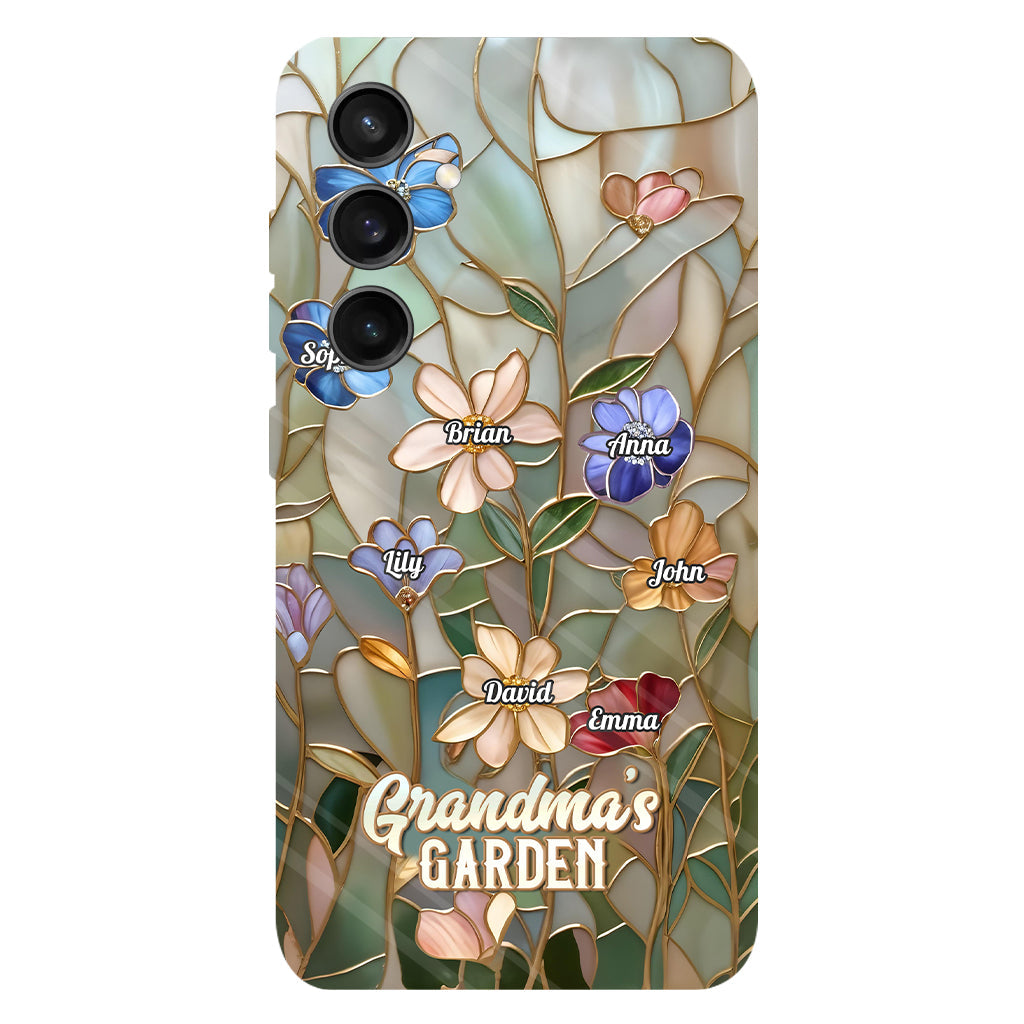 Grandma's Garden - Personalized Grandma Full Print Phone Case